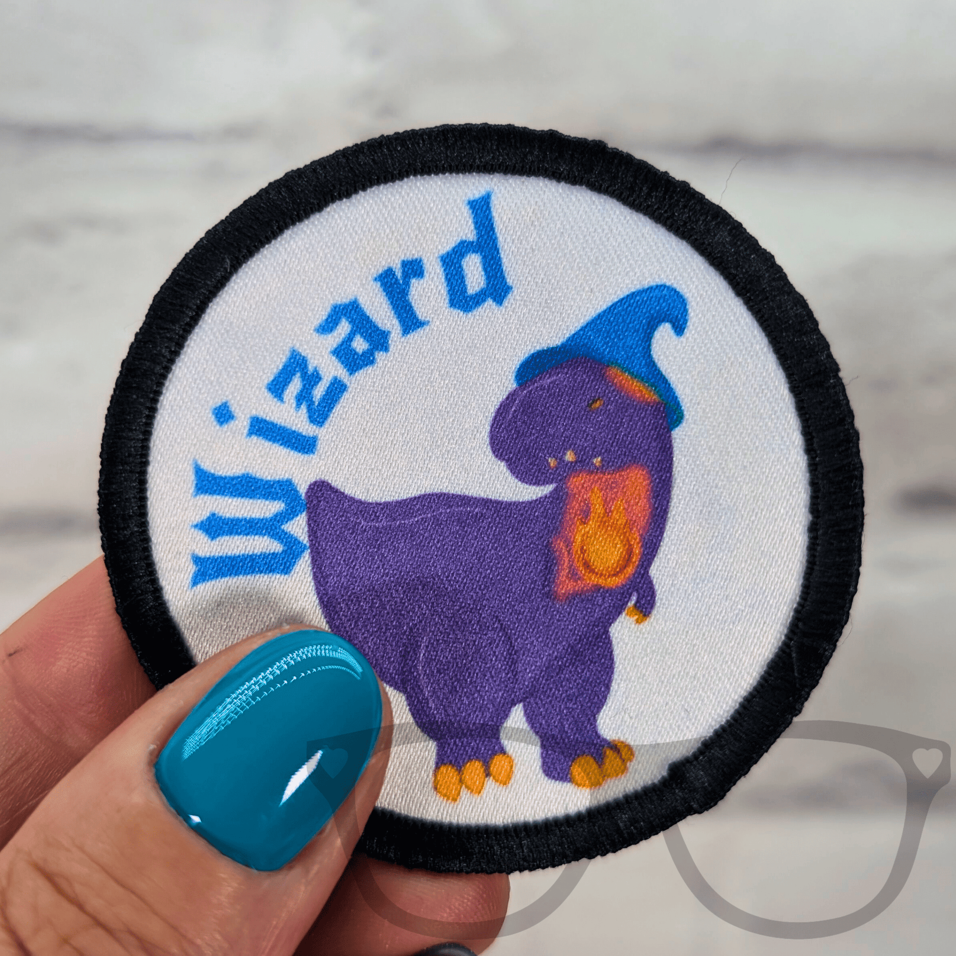 Mr Bolan the T. Rex Wizard Patch - Mini Geek Boutique