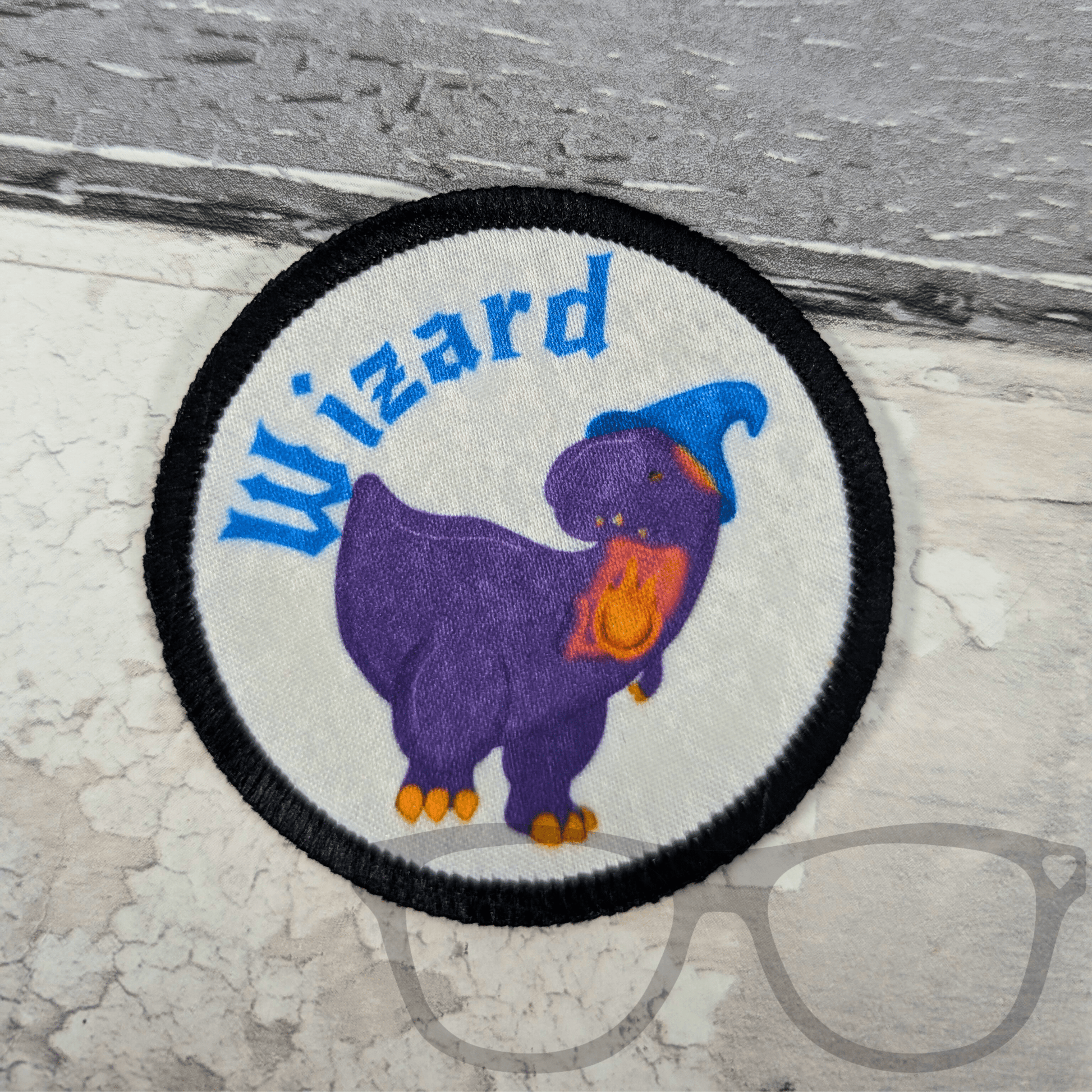 Mr Bolan the T. Rex Wizard Patch - Mini Geek Boutique