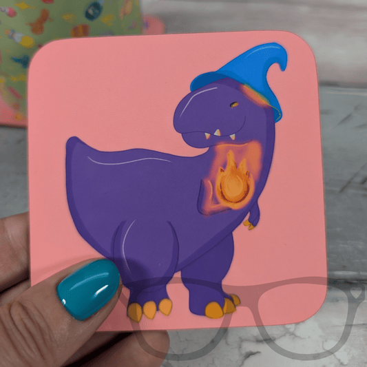 Mr Bolan the Wizard Coaster - Mini Geek Boutique