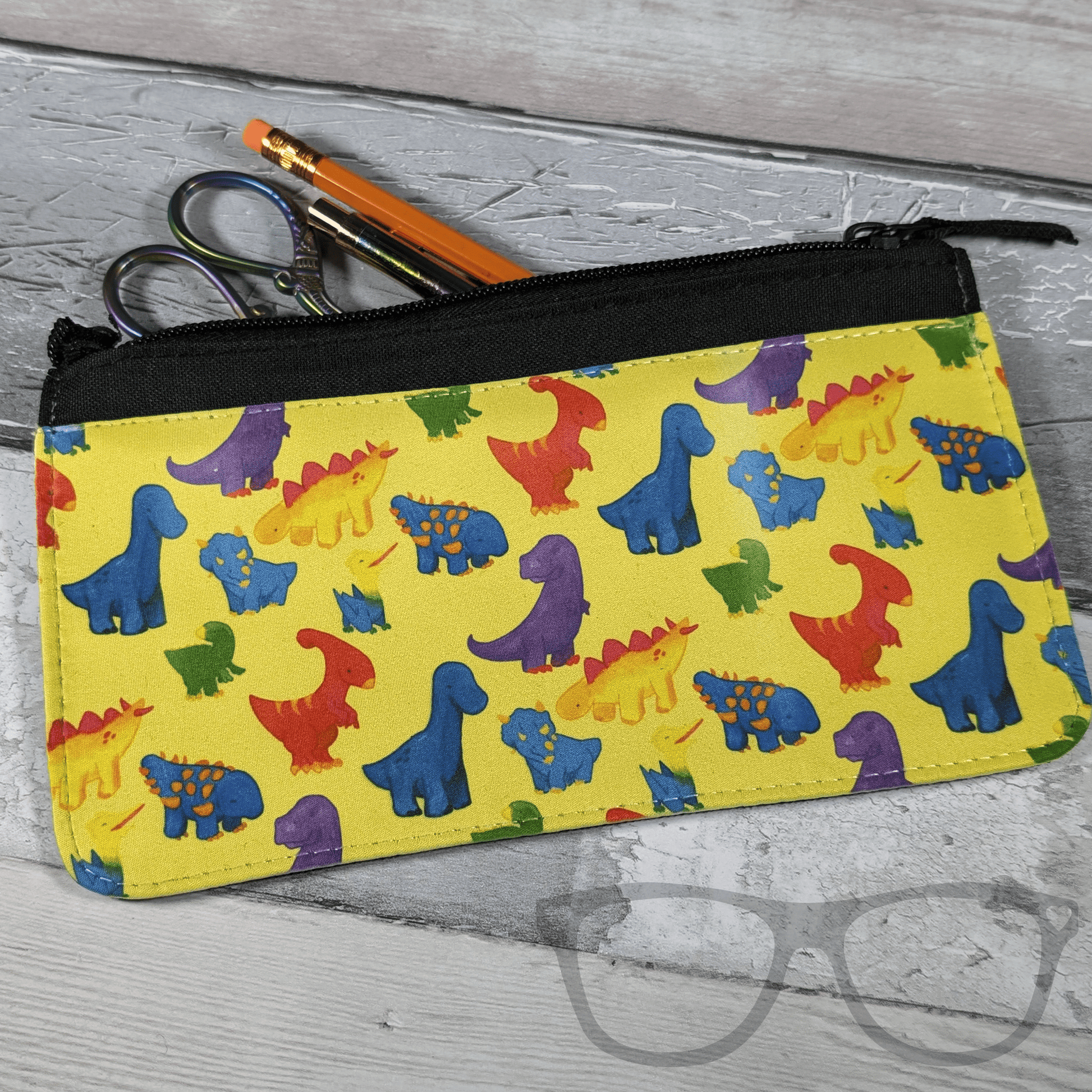 Pencil Case - Dinosaur pattern - Mini Geek Boutique