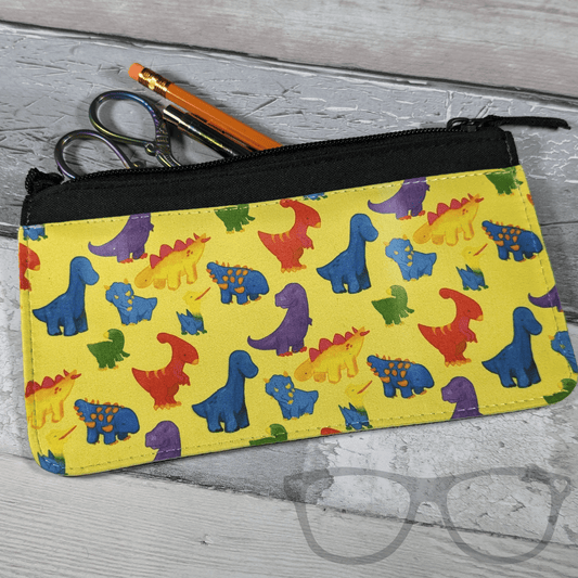 Pencil Case - Dinosaur pattern - Mini Geek Boutique
