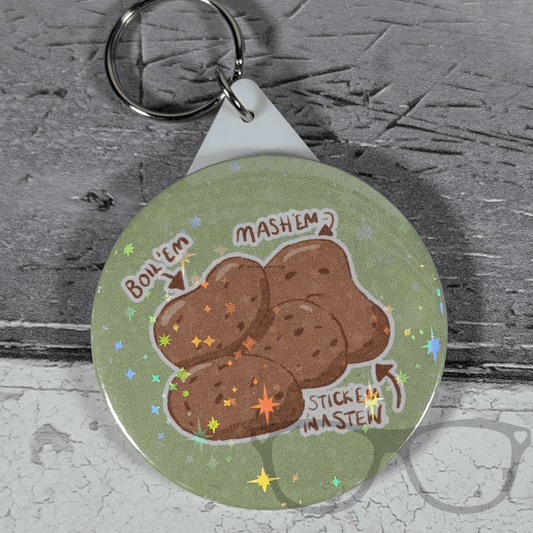 Potato 58mm Badge - Mini Geek Boutique