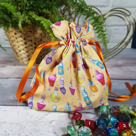 Potion Bottles Drawstring Bag - Mini Geek Boutique