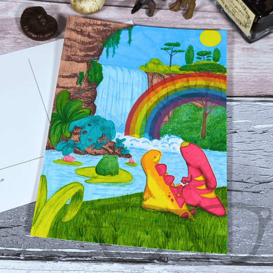 Rainbow Postcard - Mini Geek Boutique