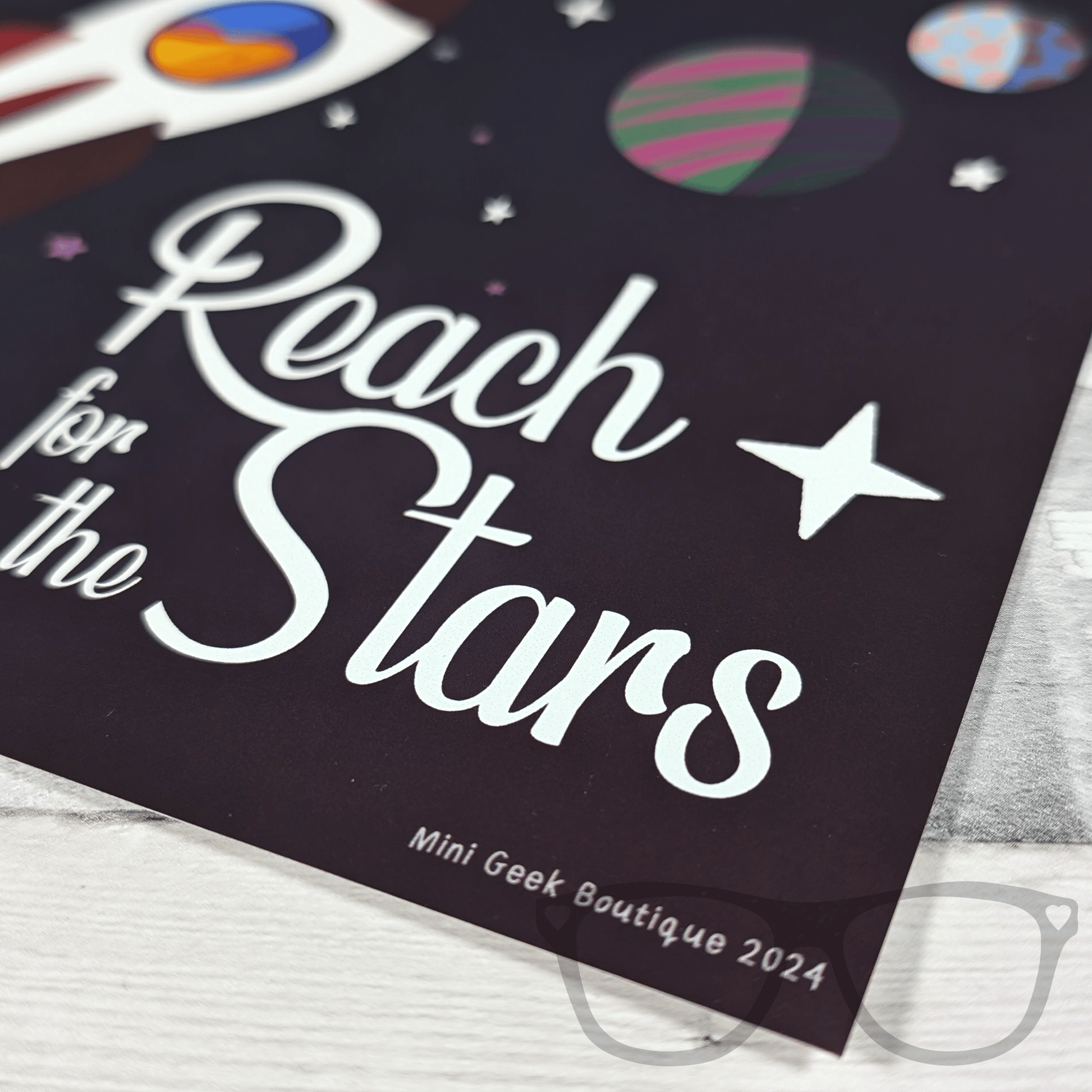 Reach for the stars Art Print - Mini Geek Boutique