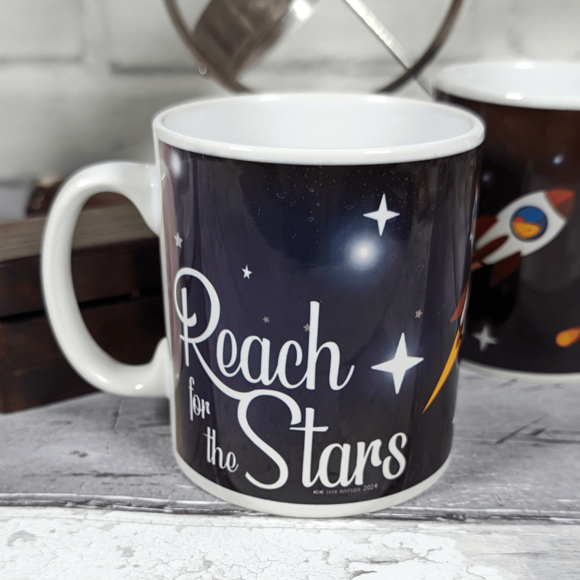 Reach for the stars ceramic mug - Mini Geek Boutique