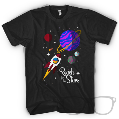 Reach for the Stars T-shirt - Mini Geek Boutique