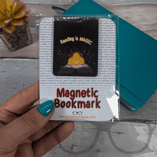 “Reading is Magic” Magnetic Bookmark - Mini Geek Boutique