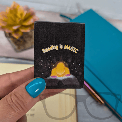 “Reading is Magic” Magnetic Bookmark - Mini Geek Boutique