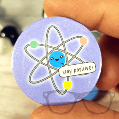 Science 38mm badge set - Mini Geek Boutique