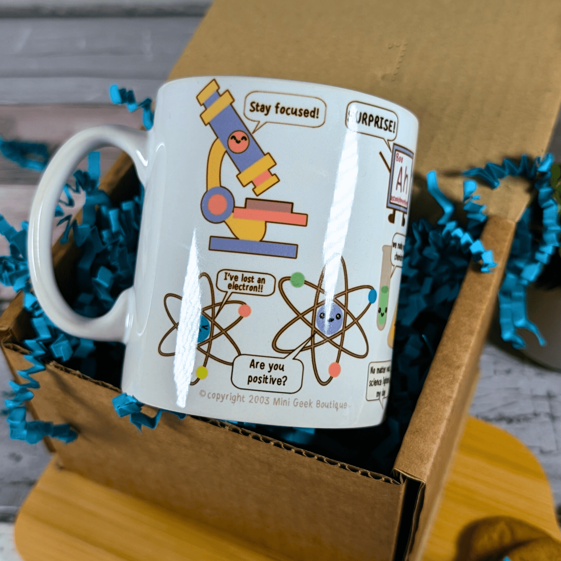 Science Pun Ceramic Mug - Mini Geek Boutique
