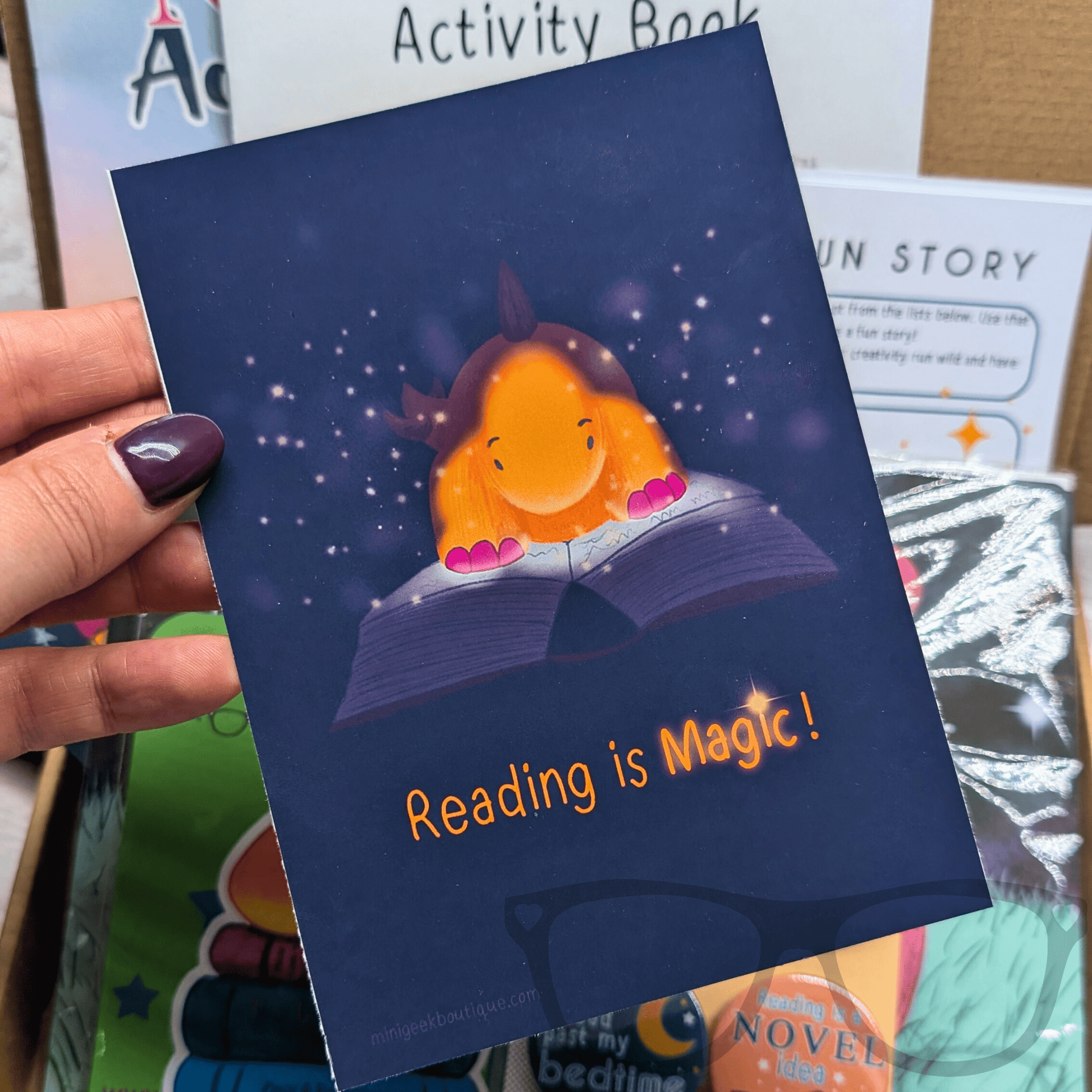 Stories and Steggies Bundle Letter box Activity Box - Mini Geek Boutique