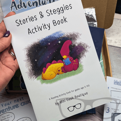 Stories and Steggies Bundle Letter box Activity Box - Mini Geek Boutique