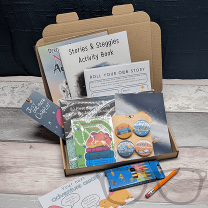 Stories and Steggies Bundle Letter box Activity Box - Mini Geek Boutique