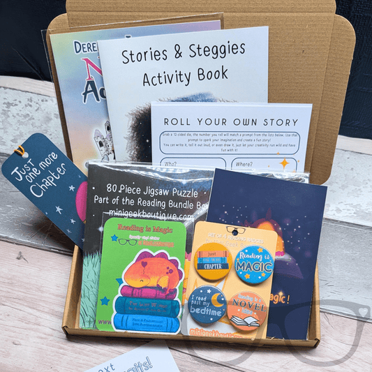 Stories and Steggies Bundle Letter box Activity Box - Mini Geek Boutique