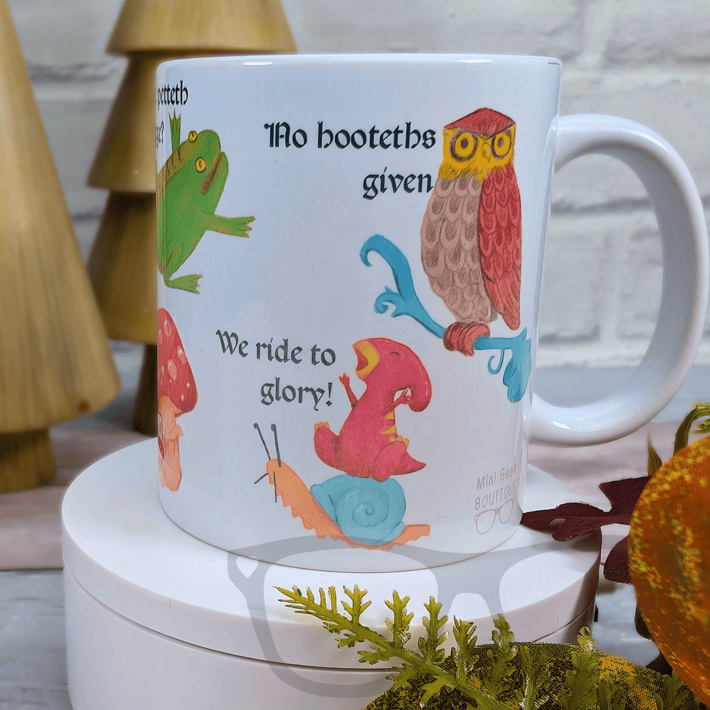 The Merry Adventures of Derek and Irene Ceramic Mug - Mini Geek Boutique