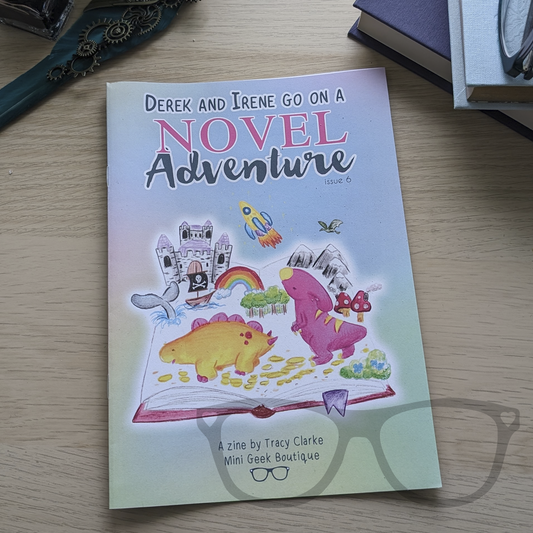 Issue 6 Adventures of Derek and Irene- A novel Adventure - Mini Geek Boutique