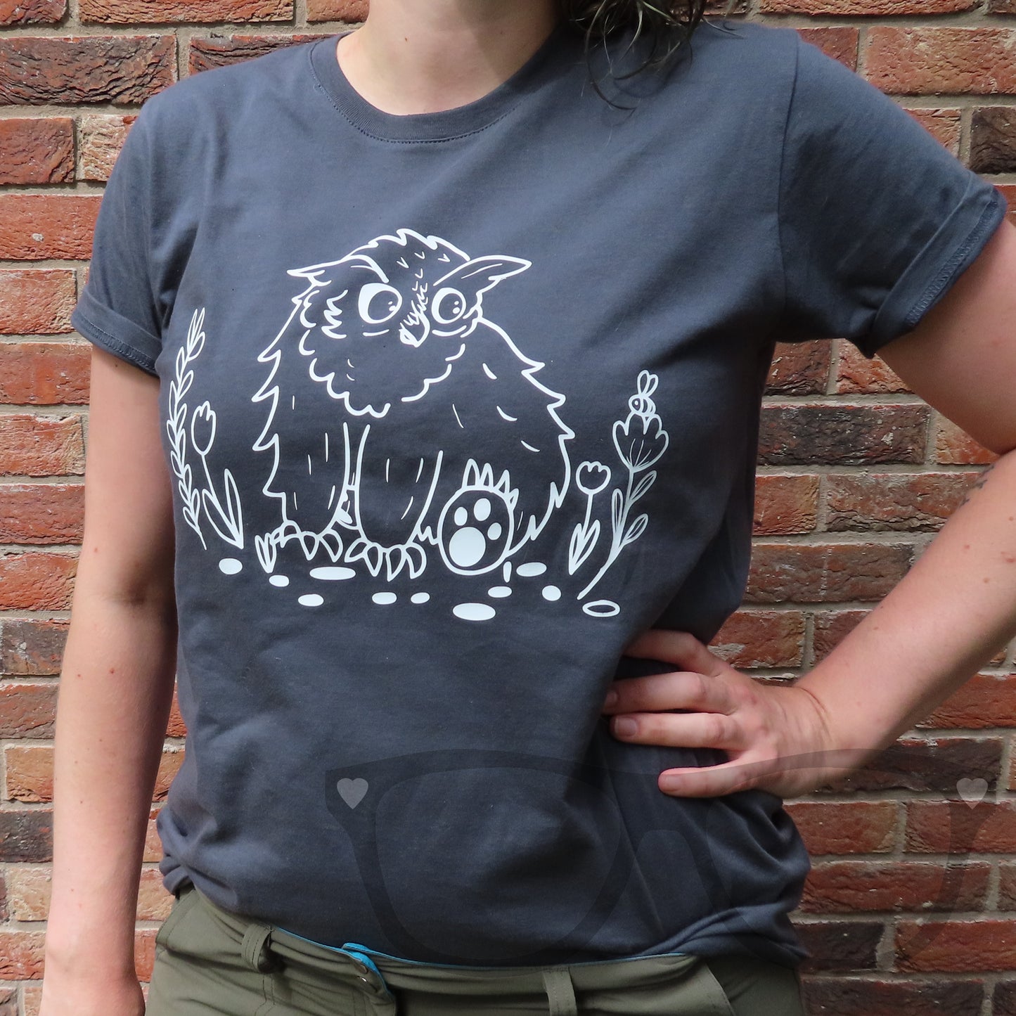 Owlbear Organic T-shirt - Mini Geek Boutique