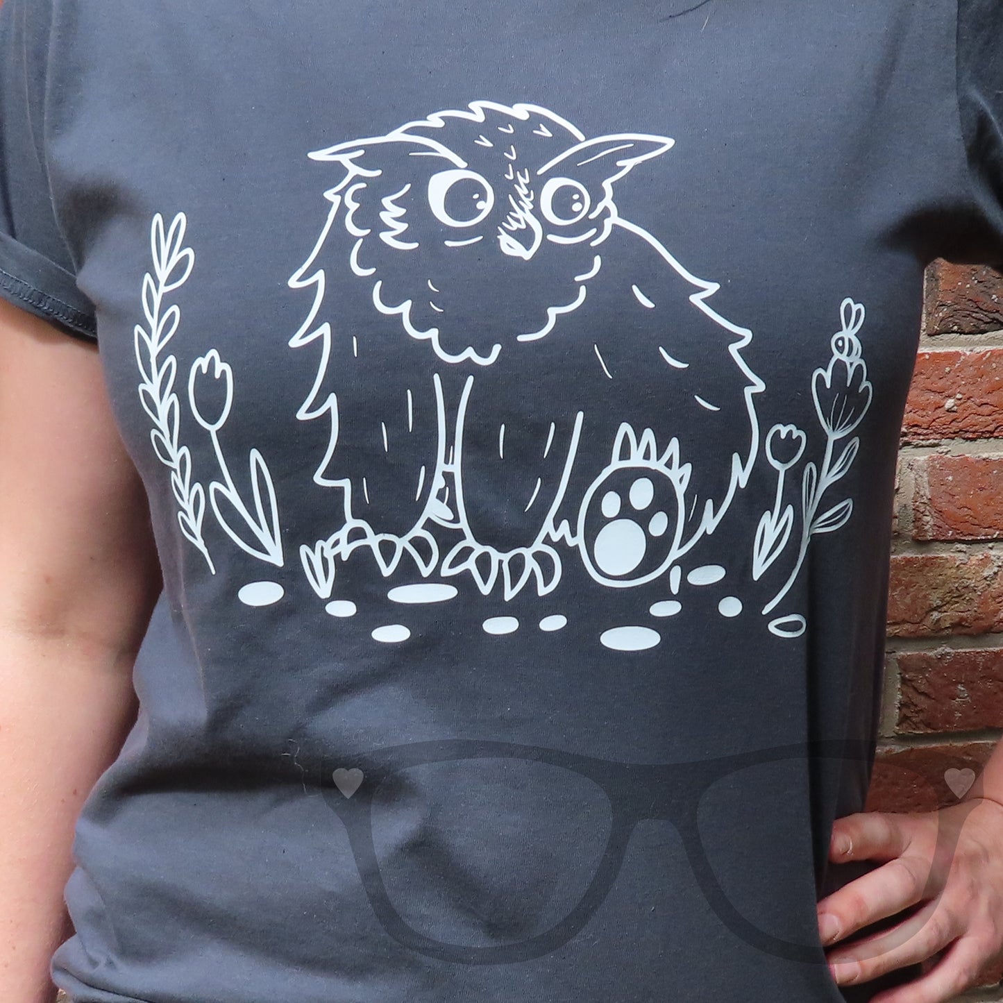 Owlbear Organic T-shirt - Mini Geek Boutique