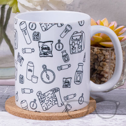 Let's go on an adventure Ceramic Mug with free UK shipping